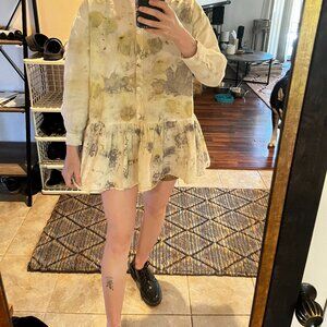 Eco Printed Midi Dress